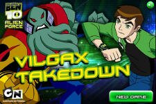 игра Разборка с Вилгаксом Бен 10